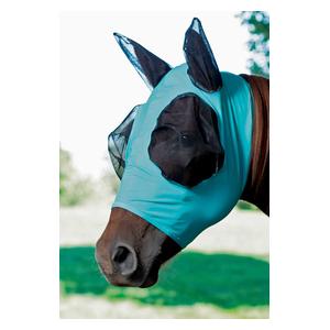 Coolcore Lycra Horse Fly Mask Turquoise - Item # 48392