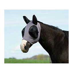 CoolAid Equine Lycra Fly Mask Graphite - Item # 48392