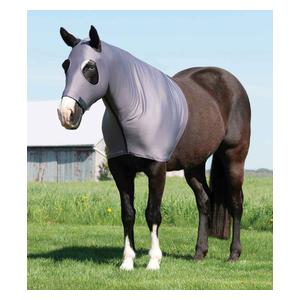 CoolAid Equine Lycra Horse Hood Graphite - Item # 48394