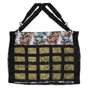 Slow Feed Top Loading Hay Bag Bucking Bronc - Item # 48397