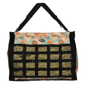 Slow Feed Top Loading Hay Bag Retro Flower - Item # 48397