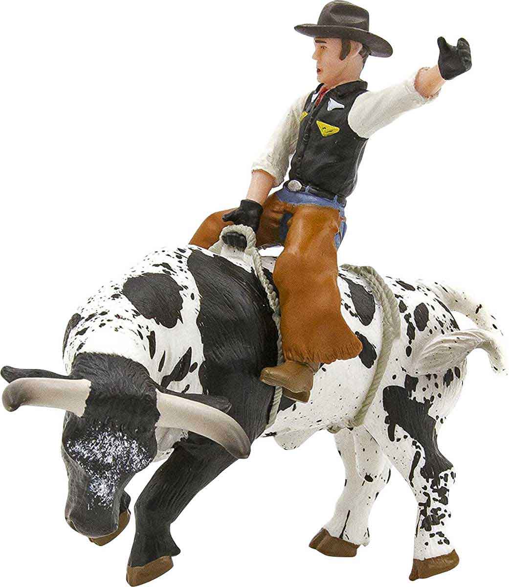 Valley Vet - Bucking Bull and Rider Toy Little Buster Toys - Kids | Equine
