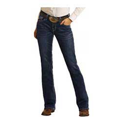 Extra Stretch Riding Womens Jeans Dark Wash - Item # 48409