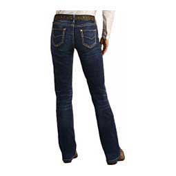 Extra Stretch Riding Womens Jeans Dark Wash - Item # 48409