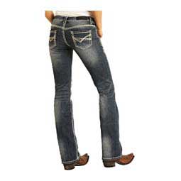 Mid-Rise Riding Womens Jeans Dark Vintage - Item # 48410