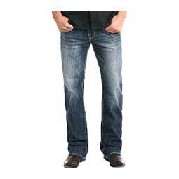 Double Barrel Straight Leg Mens Jeans Medium Wash - Item # 48411