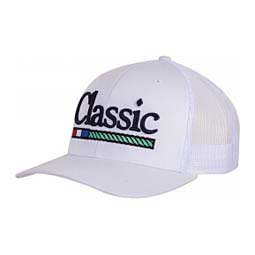 Classic Puff Embroidery Cap White - Item # 48419