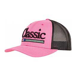 Classic Puff Embroidery Cap Hot Pink/Black - Item # 48419