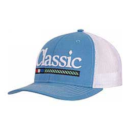 Classic Puff Embroidery Cap Columbia Blue/White - Item # 48419