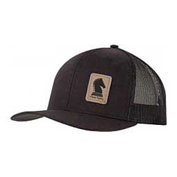 Classic Leather Patch Cap Black - Item # 48422