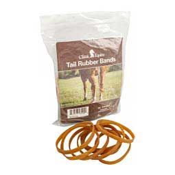 Tail Rubber Bands Dark Tan - Item # 48424