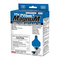 Python II Magnum Combo Insecticide Cattle Ear Tags Y-Tex - Fly Tags, Fly  Control
