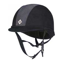 JR8 Horse Riding Helmet Black/Charcoal - Item # 48458