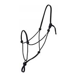 Silvertip Transition Rope Halter Black - Item # 48468