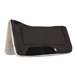 Brushed Denim Horse Saddle Pad Chocolate Brown - Item # 48493
