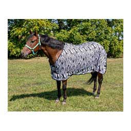 Zebra Print Horse Fly Sheet Zebra - Item # 48508