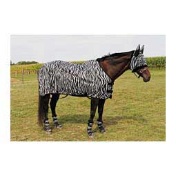 Zebra Print Horse Fly Sheet Zebra - Item # 48508