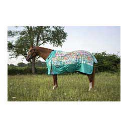 Heavy Weight Print Horse Blanket with Snuggit Neck Cactus - Item # 48509