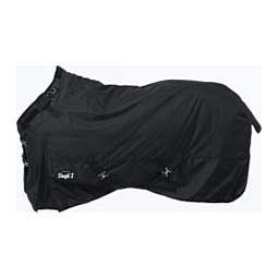 Heavy Weight Turnout Horse Blanket with Snuggit Neck Black/Black - Item # 48511