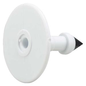 Temple Z-Tag Herdsman Cattle ID Ear Tag Male Buttons White - Item # 48533