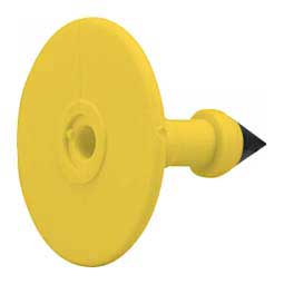Temple Z-Tag Herdsman Cattle ID Ear Tag Male Buttons Yellow - Item # 48533