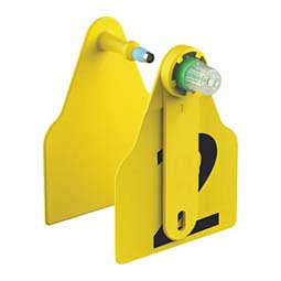 Tissue Sampler + Cattle ID Ear Tag Yellow - Item # 48543