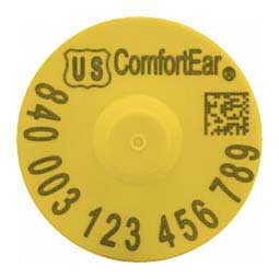 840 USDA ComfortEar FDX EID Cattle Ear Tags Z Tags