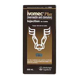 Ivomec Plus for Cattle 500 ml - Item # 48559