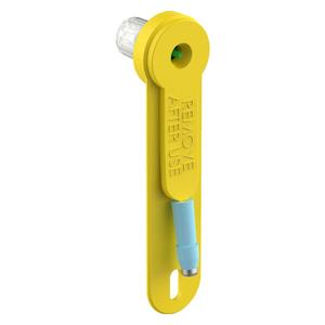 Custom Numbered Tissue Sampler for Livestock Yellow - Item # 48573