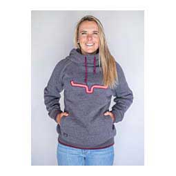 Two-Scoops Womens Hoodie Charcoal Heather - Item # 48574
