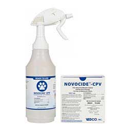 Novocide - CPV Disinfectant Cleaner 12 pkt + 1 sprayer - Item # 48591