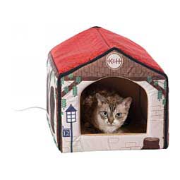 Indoor Heated Pet House Cottage - Item # 48621