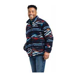 Fleece Chimayo Mens Jacket Navy - Item # 48634