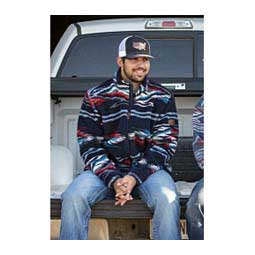 Fleece Chimayo Mens Jacket Navy - Item # 48634