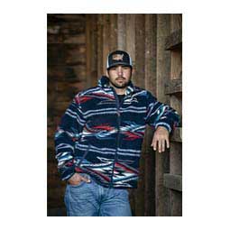 Fleece Chimayo Mens Jacket Navy - Item # 48634