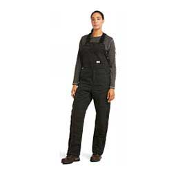 Rebar DuraCanvas Stretch Womens Insulated Bib Overalls - Short Black - Item # 48638