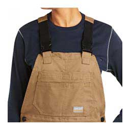 Rebar DuraCanvas Stretch Womens Insulated Bib Overalls - Regular Khaki - Item # 48639