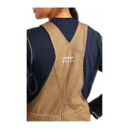 Rebar DuraCanvas Stretch Womens Insulated Bib Overalls - Regular Khaki - Item # 48639
