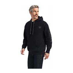 Ariat Logo Mens Hoodie Black - Item # 48641