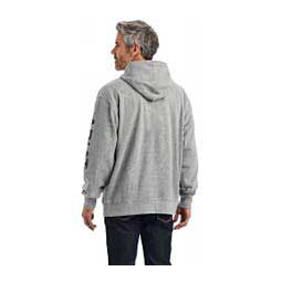 Ariat Logo Mens Hoodie Heather Gray - Item # 48641