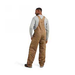 Rebar DuraCanvas Stretch Mens Insulated Bib Overalls - Tall Khaki - Item # 48648
