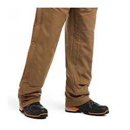 Rebar DuraCanvas Stretch Mens Insulated Bib Overalls - Tall Khaki - Item # 48648