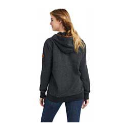 REAL Elevated Womens Hoodie Heather Charcoal - Item # 48659