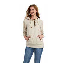 REAL Elevated Womens Hoodie Oatmeal Heather - Item # 48659