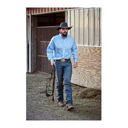 Wrinkle-Free Solid Mens Shirt Light Blue - Item # 48664