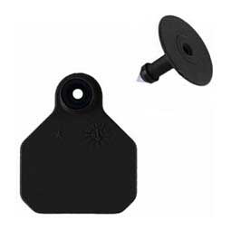 Blank Mini Livestock ID Ear Tags Black - Item # 48673