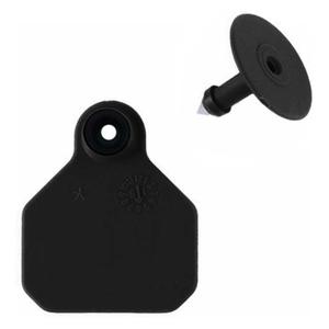 Blank Mini Livestock ID Ear Tags Black - Item # 48673
