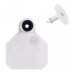 Blank Mini Livestock ID Ear Tags White - Item # 48673