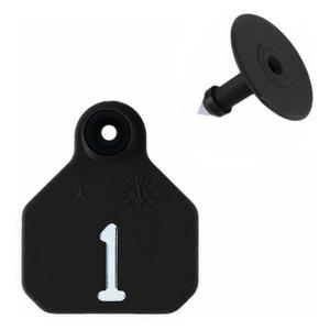 Numbered Mini Livestock ID Ear Tags Black - Item # 48674