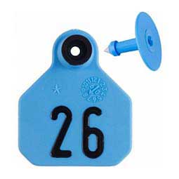 Numbered Mini Livestock ID Ear Tags Blue - Item # 48674